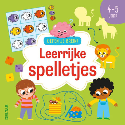 ¡Los deltas ejercitan tu cerebro! juegos educativos - 4-5 años