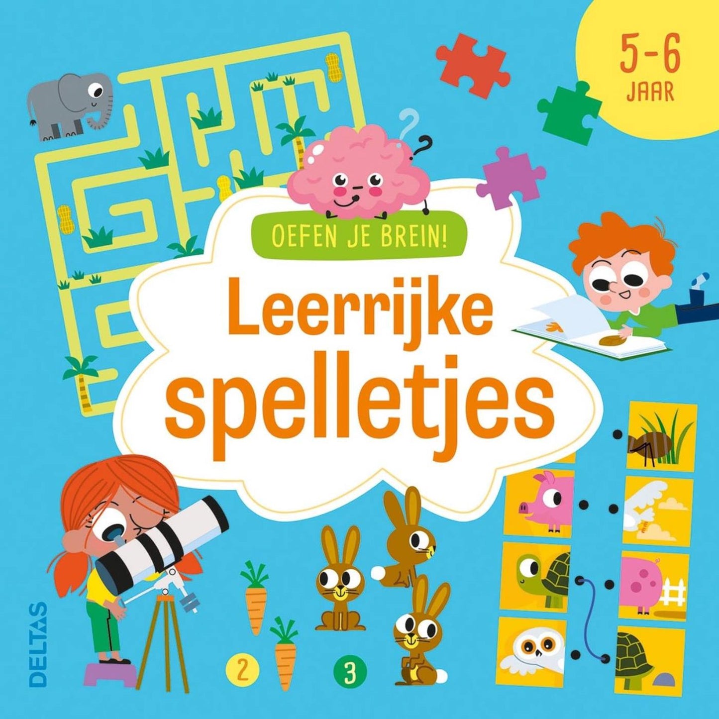 I Delta esercitano il tuo cervello! giochi educativi per 5-6 anni