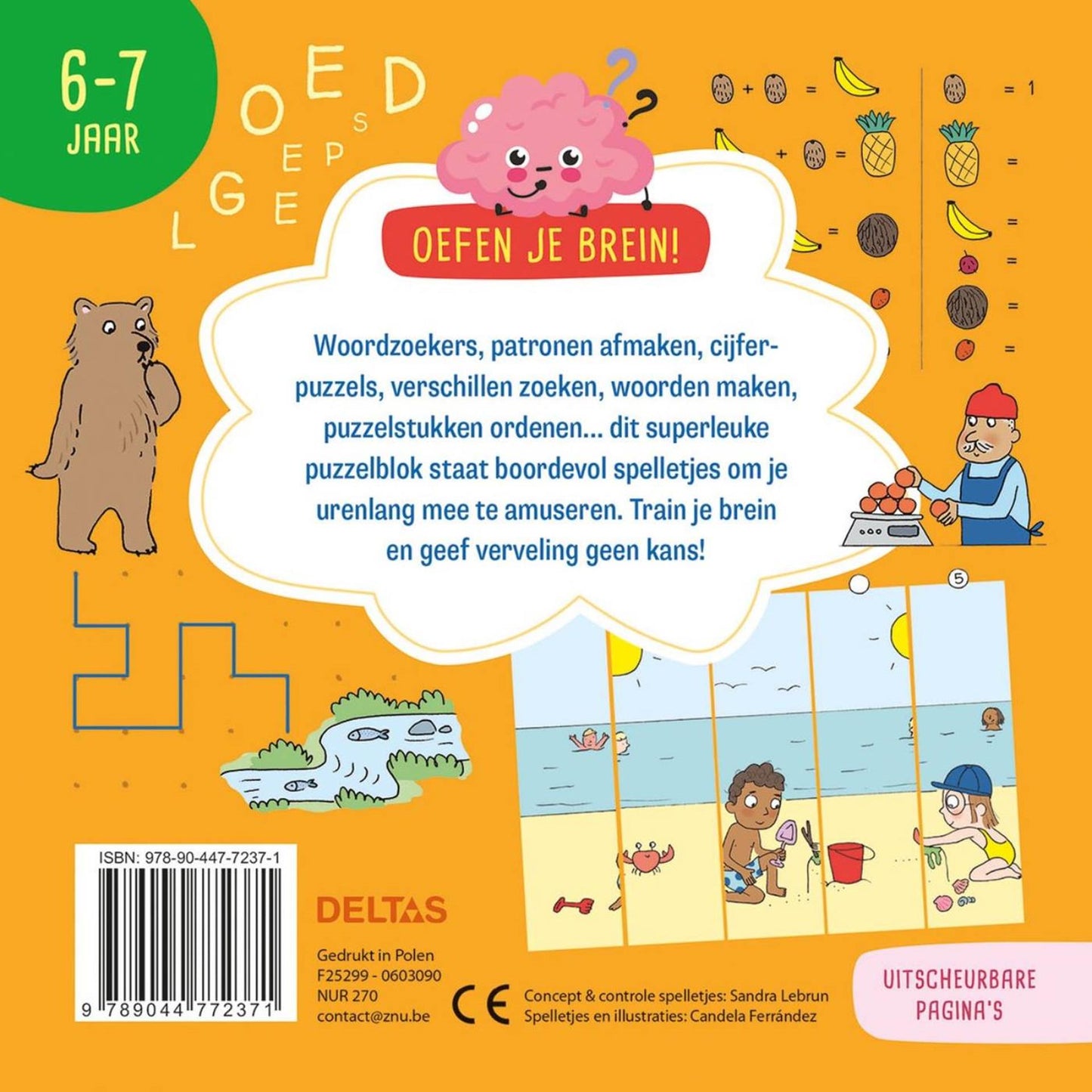 I Delta esercitano il tuo cervello! giochi educativi per 6-7 anni