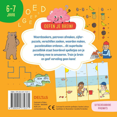 ¡Los deltas ejercitan tu cerebro! juegos educativos para 6-7 años