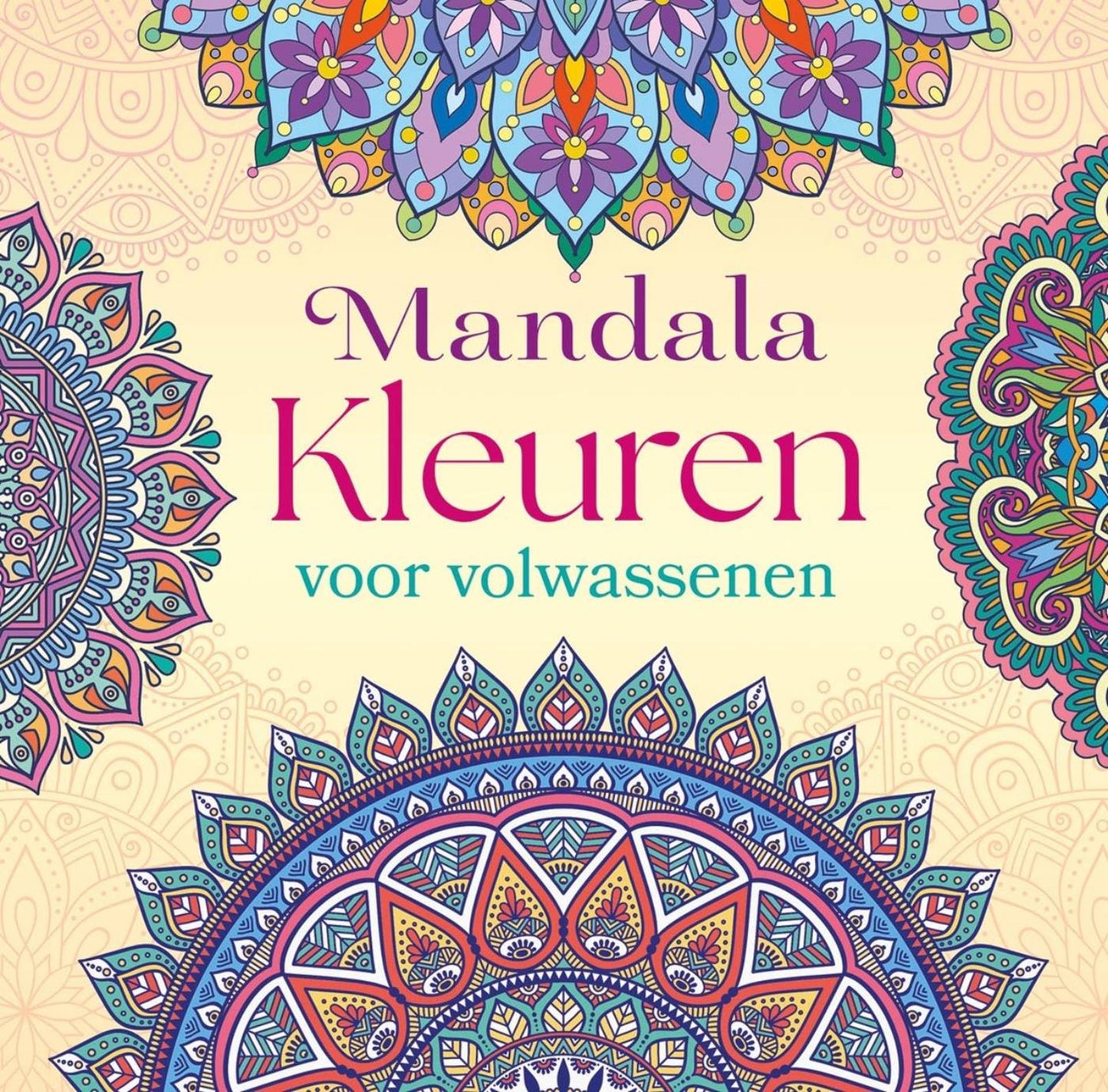 Colorear mandala deltas para adultos