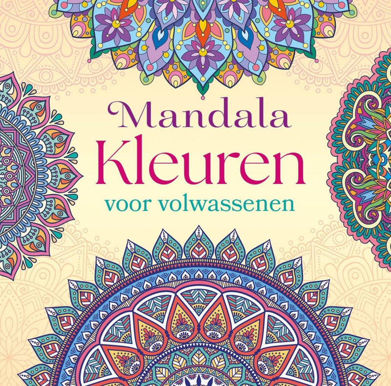 Colorear mandala deltas para adultos