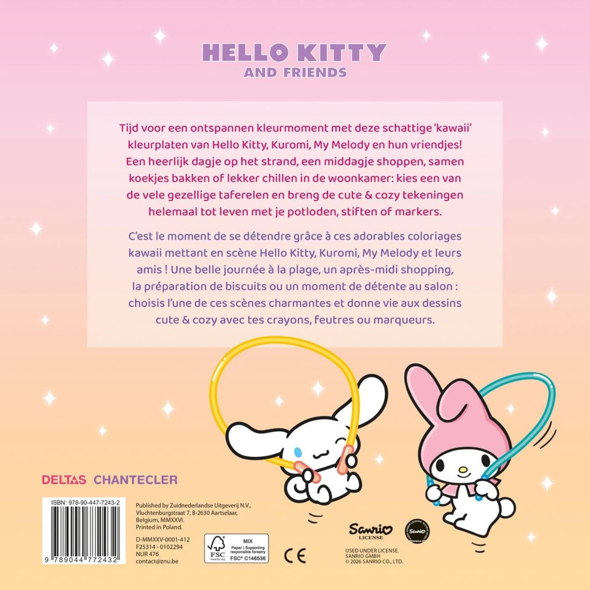 Delta Hello Kitty e i suoi amici, colori carini e accoglienti