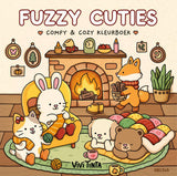 Libro da colorare carino e comodo dei Delta Fuzzy Cuties - afbeelding 1