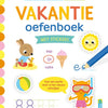 Cuaderno de ejercicios de vacaciones deltas con pegatinas grupo 3