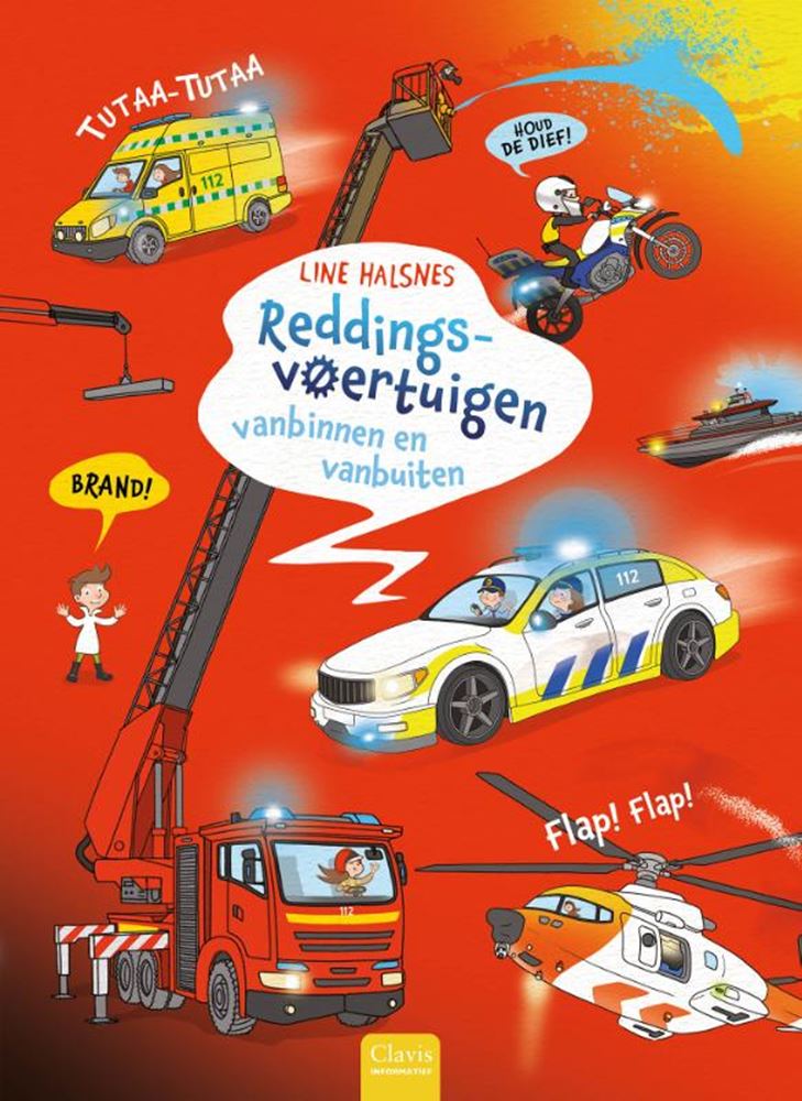 Reddingsvoertuigen vanbinnen en vanbuite