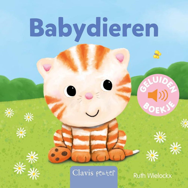 Geluidenboek: babydieren. (nieuw) 1+