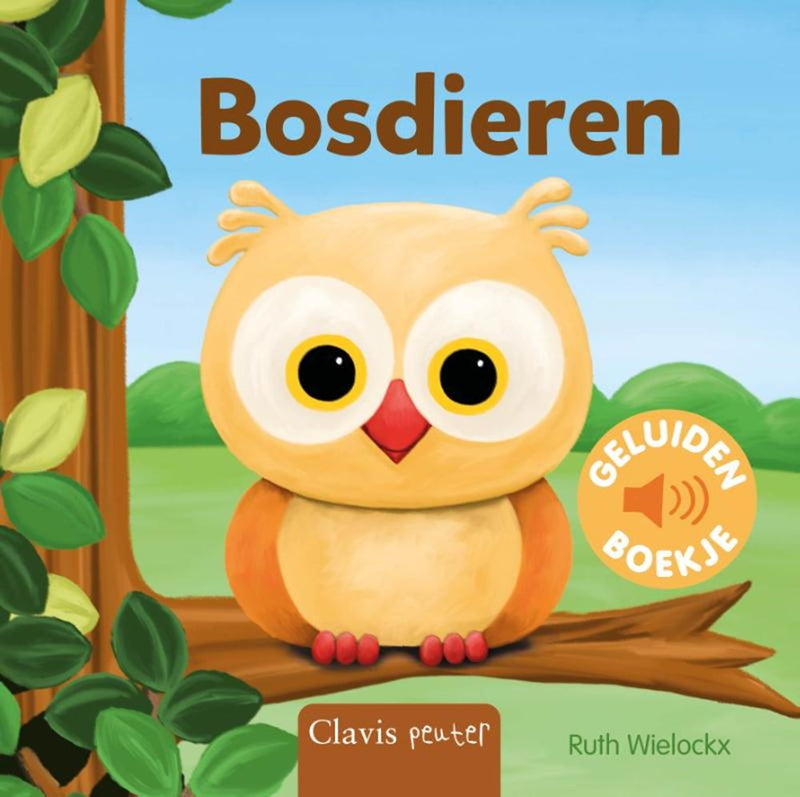 Libro sonoro: animales del bosque. (nuevo) 1+