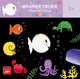 Libro magnético pequeños peces blancos. 3+