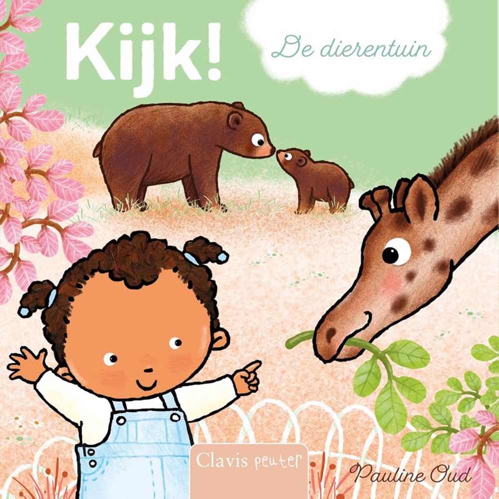 Libro de cartón: ¡mira! el zoológico 1+