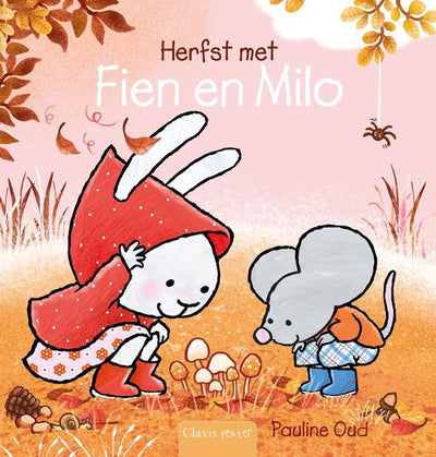 Libro centrale autunnale con fien e milo