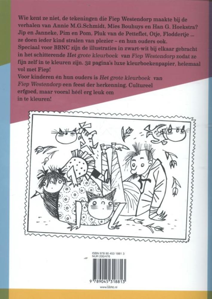 Het grote kleurboek van fiep westendorp
