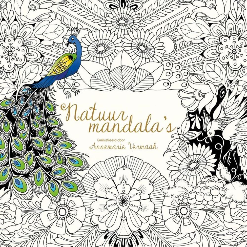 Libro para colorear: mandalas de naturaleza.