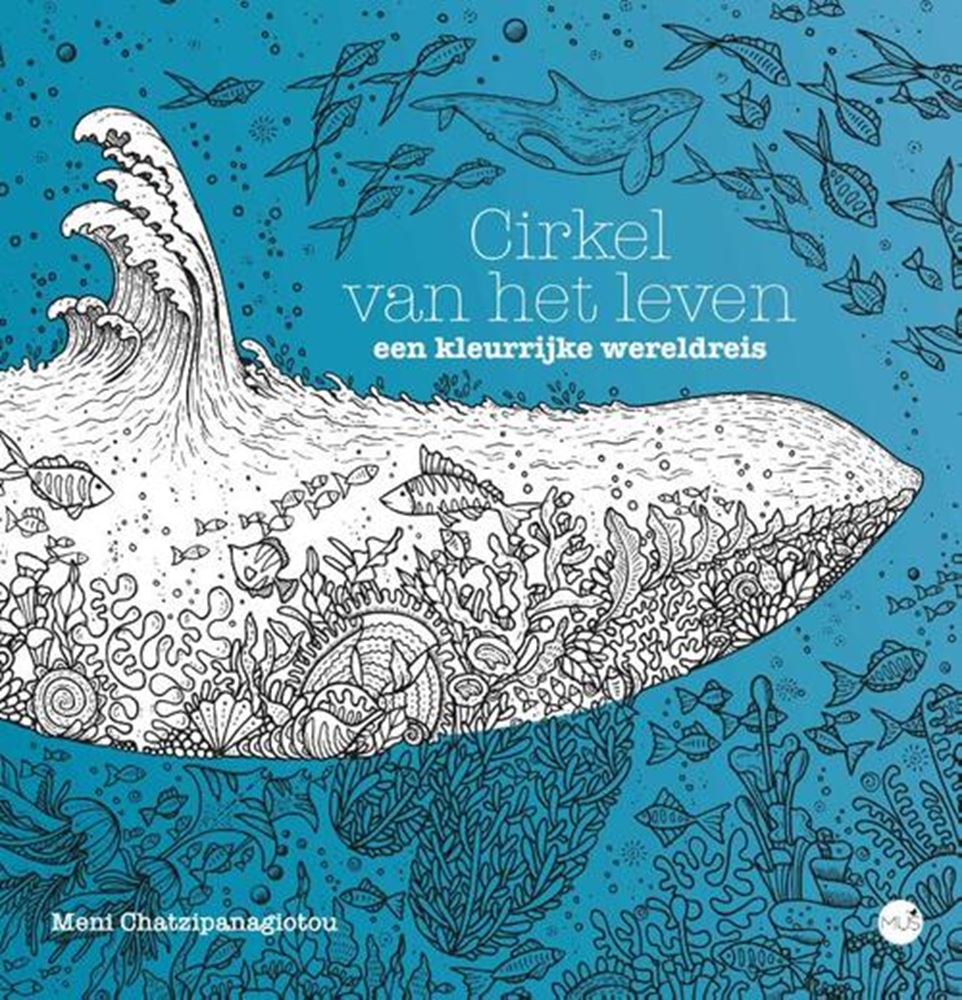 Libro para colorear: círculo de la vida.