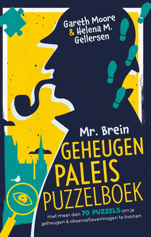 Mus creatief mr. brein geheugenpaleispuzzelboek - logische puzzel - geheugen