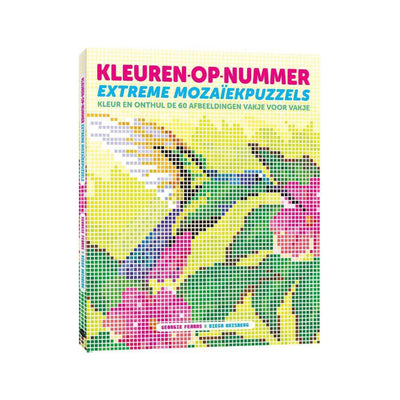 Kluitman kleuren op nummer extreme mozaïekpuzzels