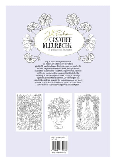 Jill rocket: creative coloring book