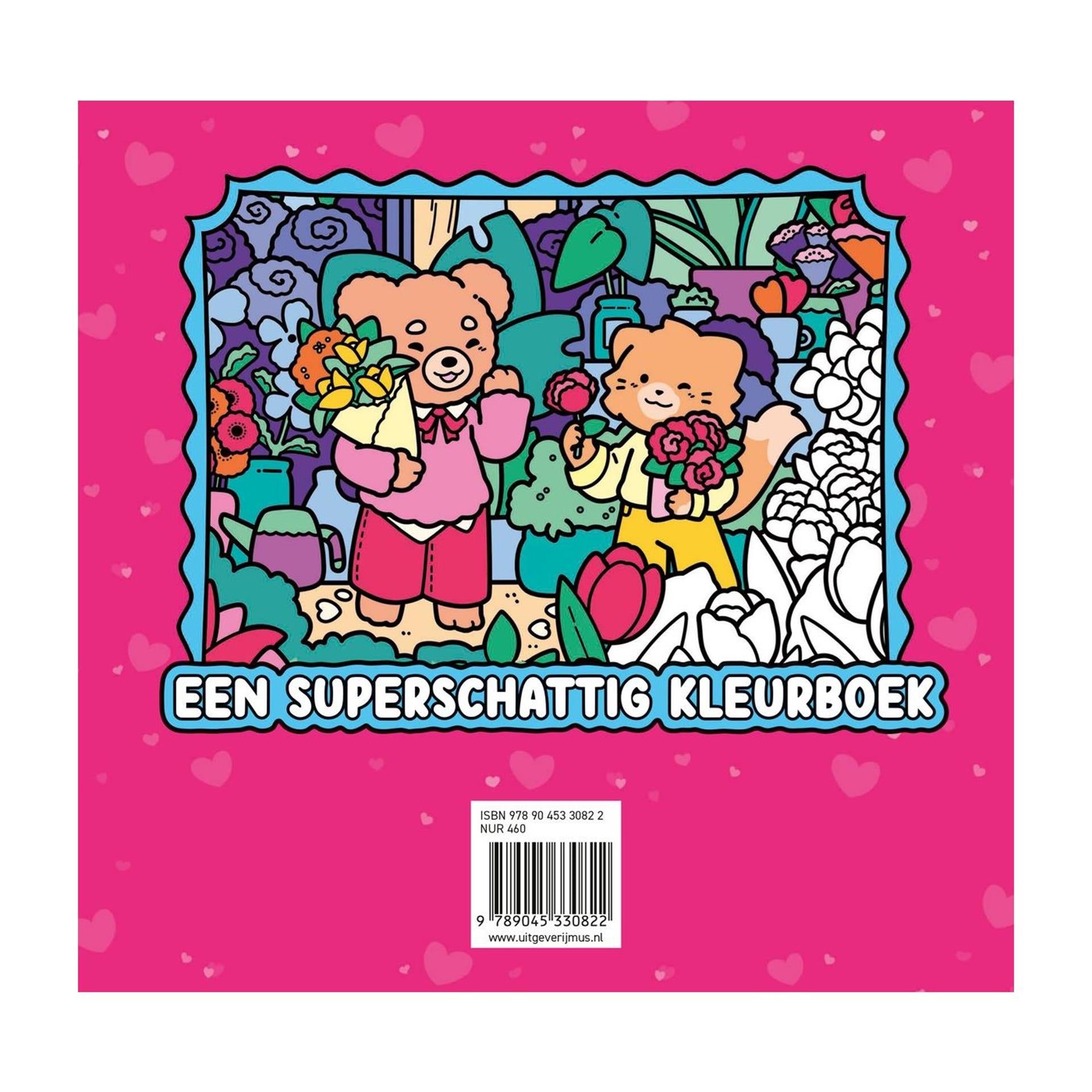 Libro da colorare di Kluitman, simpatico e accogliente piccioncini