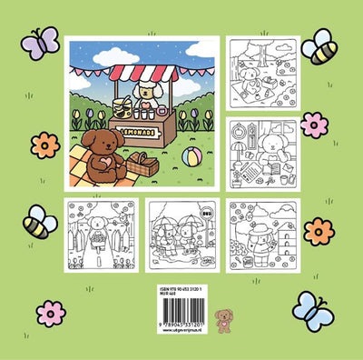 Kluitman club kokoro libro para colorear kokoro primavera