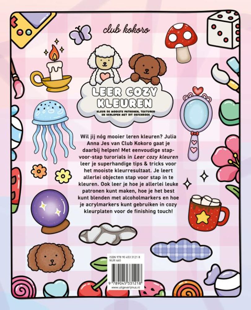 Julia anna jes cozy kleurboek: leer cozy kleuren -
