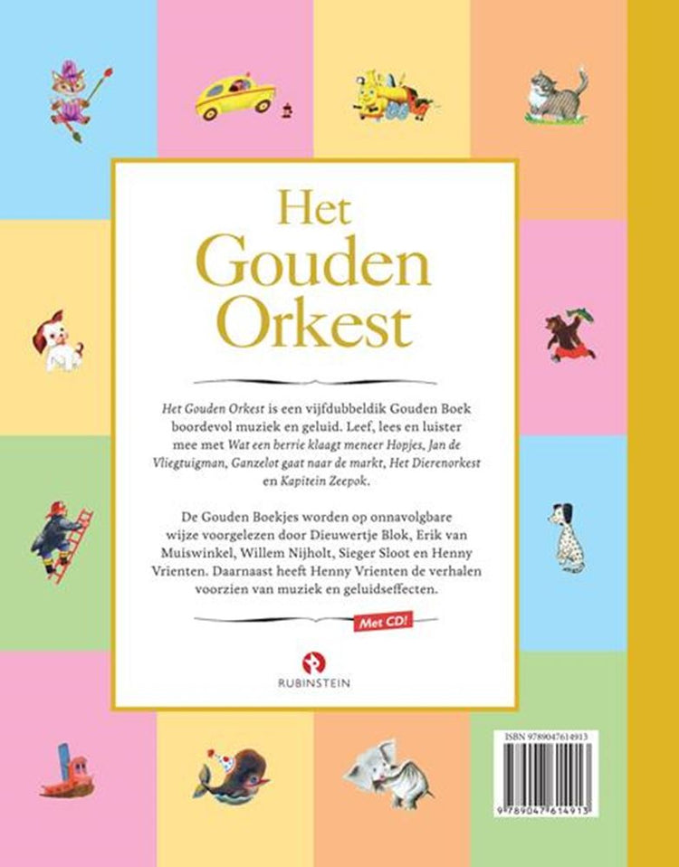 Gb letto ad alta voce: orchestra d'oro (libro + CD)