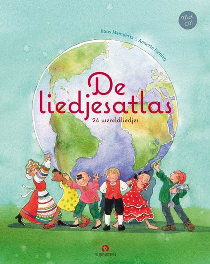 El atlas de la canción: 24 canciones del mundo (+CD)