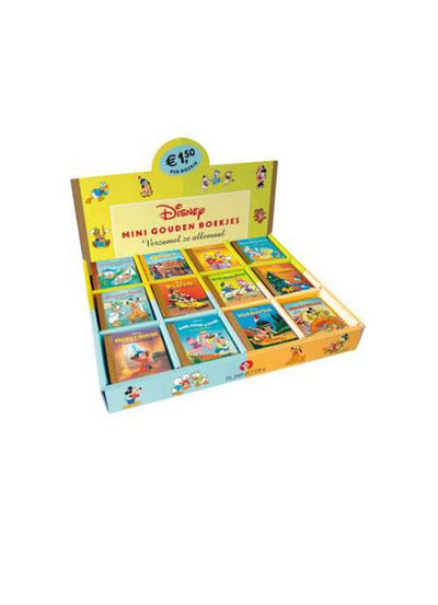 Mini folletos dorados de Disney, 60 piezas.