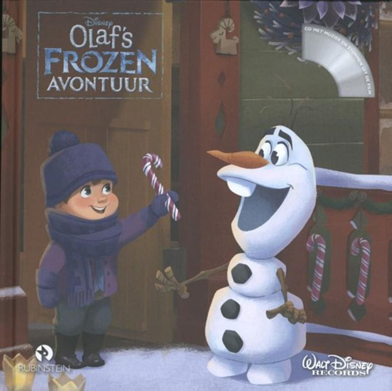 La aventura helada de Olaf (libro + CD). 4+
