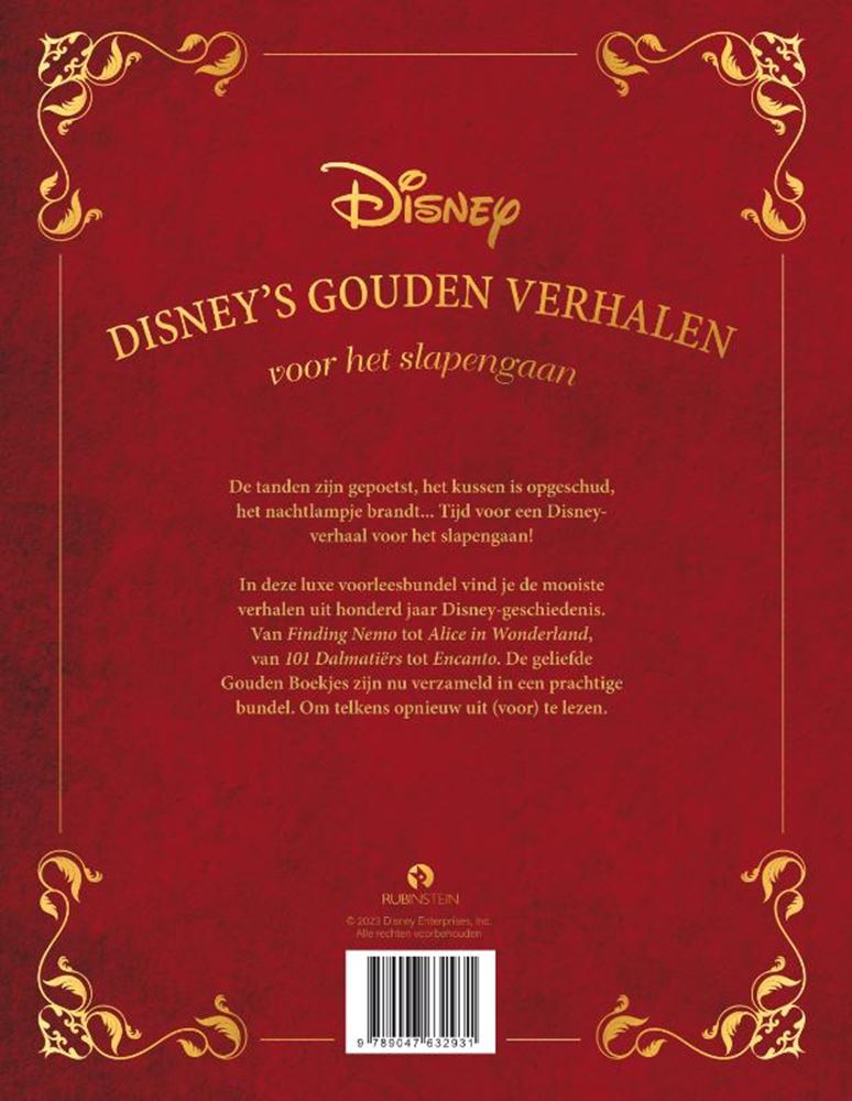 Prenota le storie d'oro di Disney prima di coricarsi
