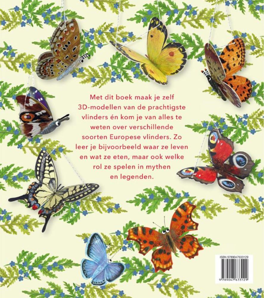 Vleugels maken de vlinder 5+