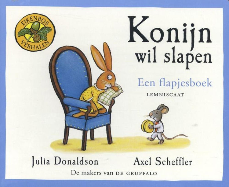 Konijn wil slapen (kartonboek met flapje
