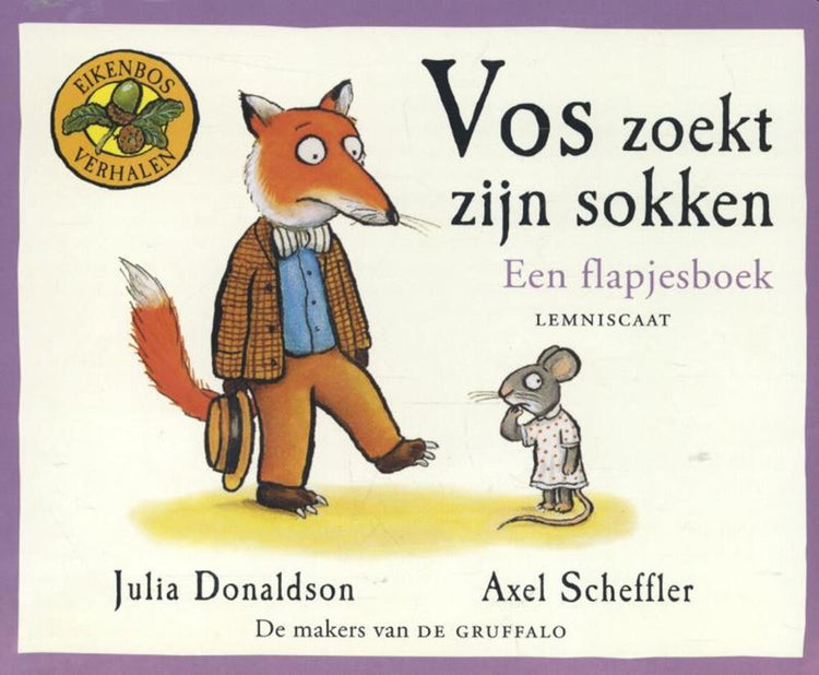 Fox sta cercando i suoi calzini (libro cartonato con fl