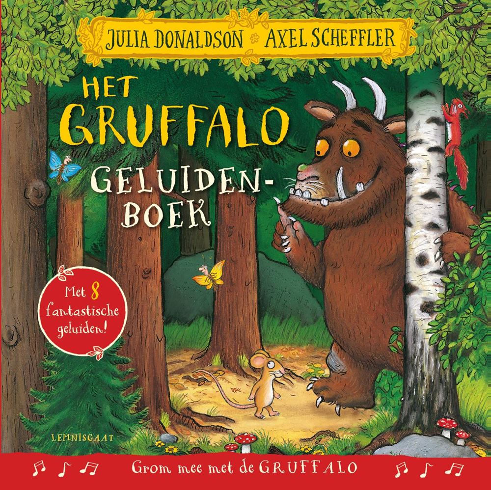 Gruffalo geluidenboek 3+