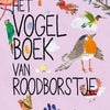 Kartonboekhet vogelboek van roodborstje.