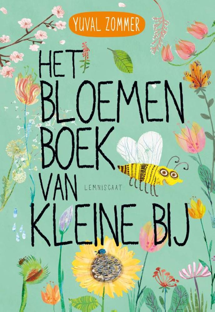 Boe de cartón, libro de flores de la abejita.