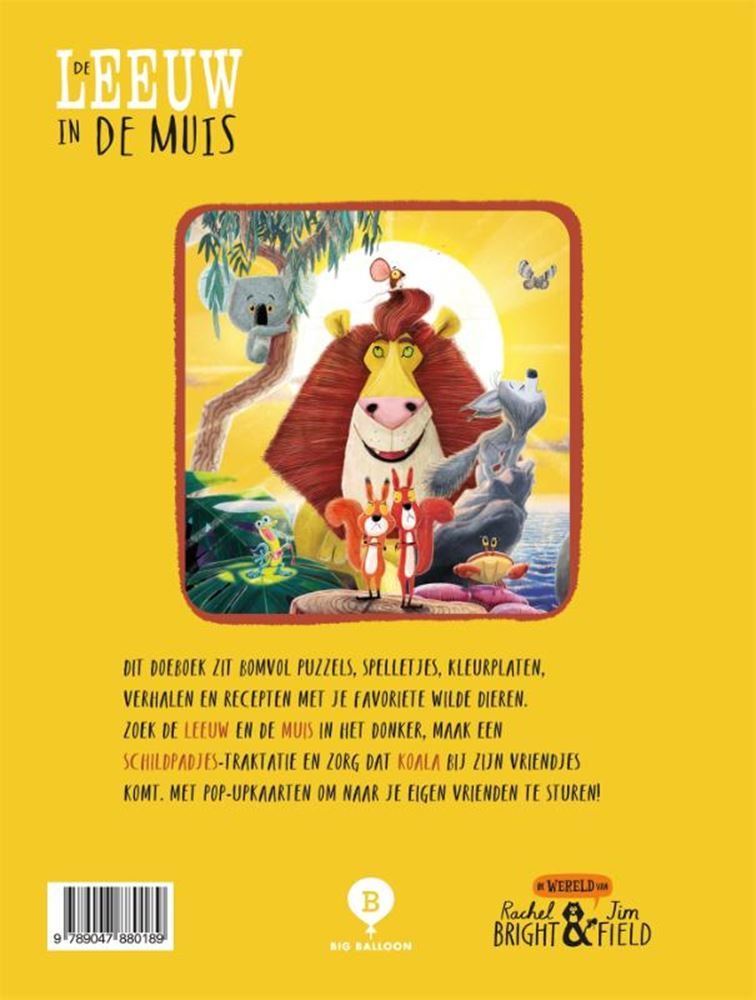 The lion in the mouse activity book 3+
