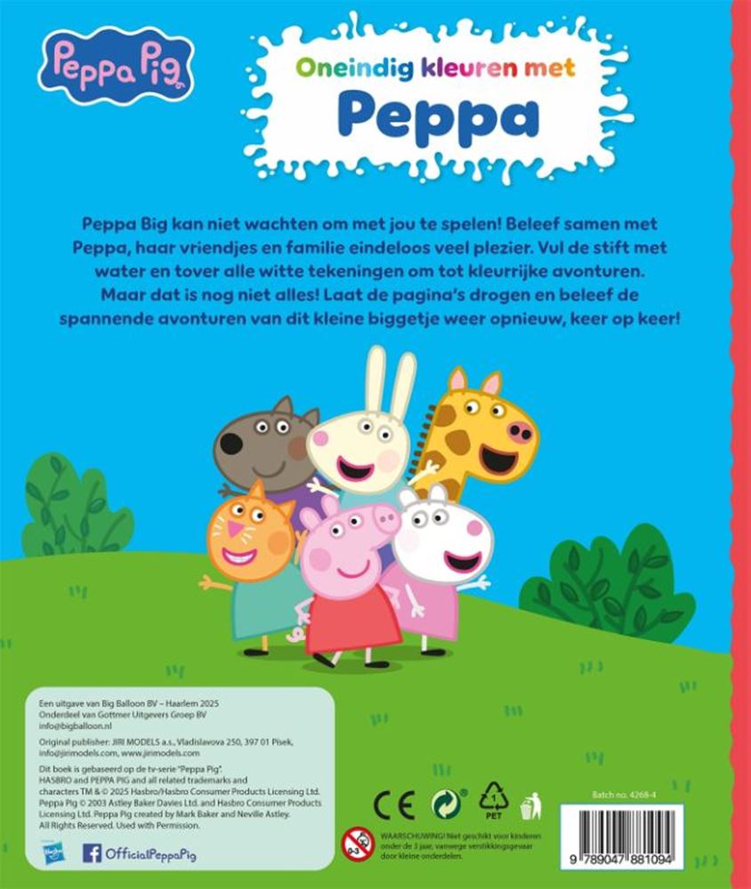 Gli editori Gottmer raggruppano Infinity Colors con Peppa 3+