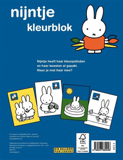 Gottmer publishers group Miffy color block