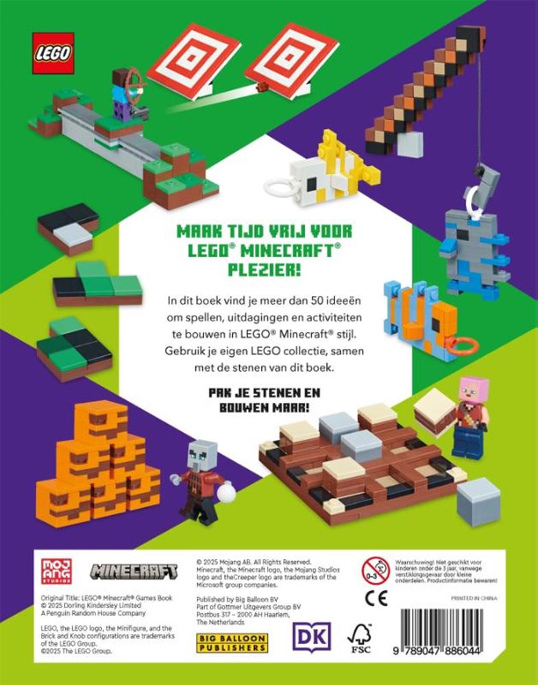 Libro del gioco LEGO Minecraft del gruppo editoriale Gottmer