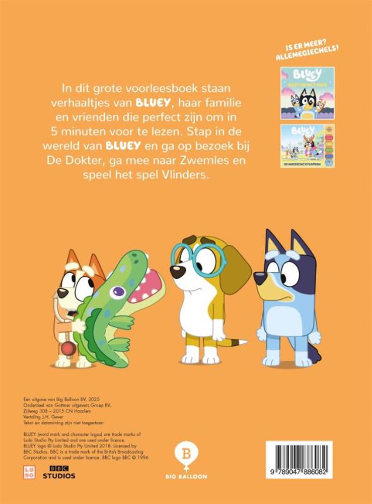 Gottmer publishers group bluey the big reading book