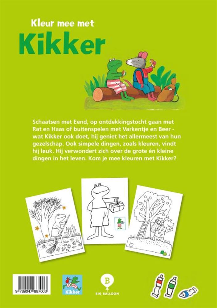 Gottmer publishers group color along with frog