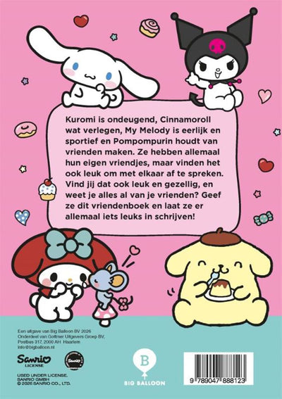 Amici di Hello Kitty Cinnamoroll - Libro degli amici