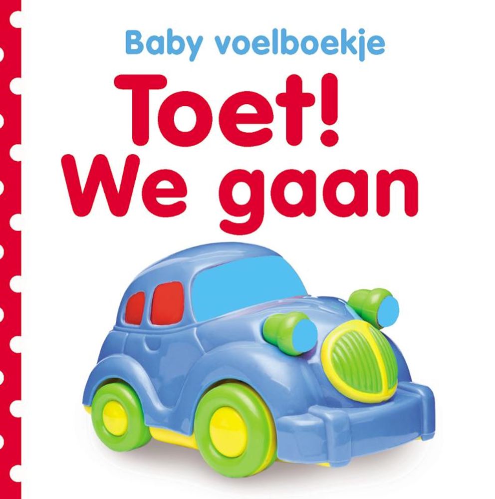 Libro táctil para bebés: toot. nos vamos. 0+