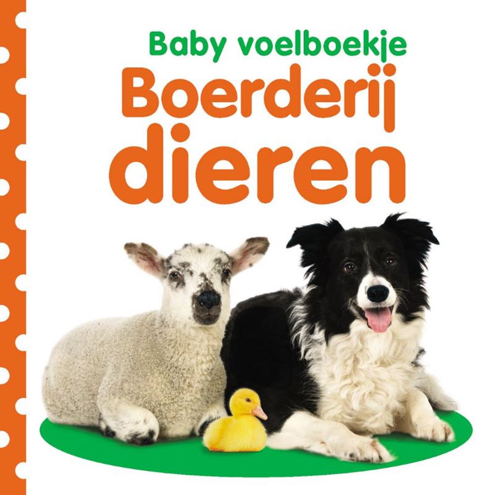 Libro táctil para bebés: animales de granja. 0+