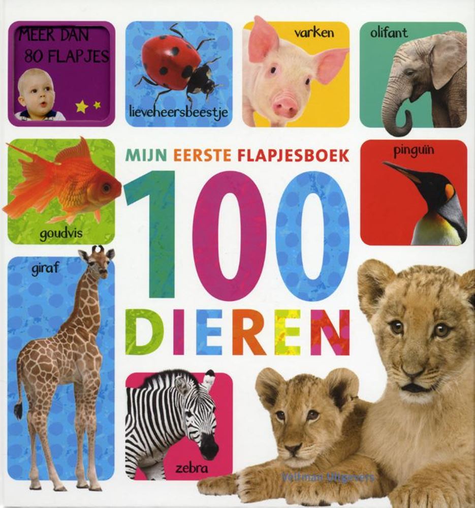 Mi primer libro solapa 100 animales.