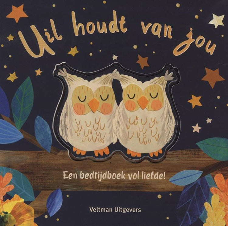 Kartonboek: uil houdt van jou 1+