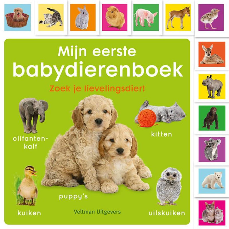 Libro de cartón mi primer libro de animalitos 0+