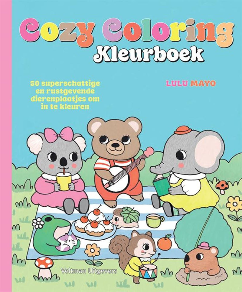 Libro da colorare accogliente -