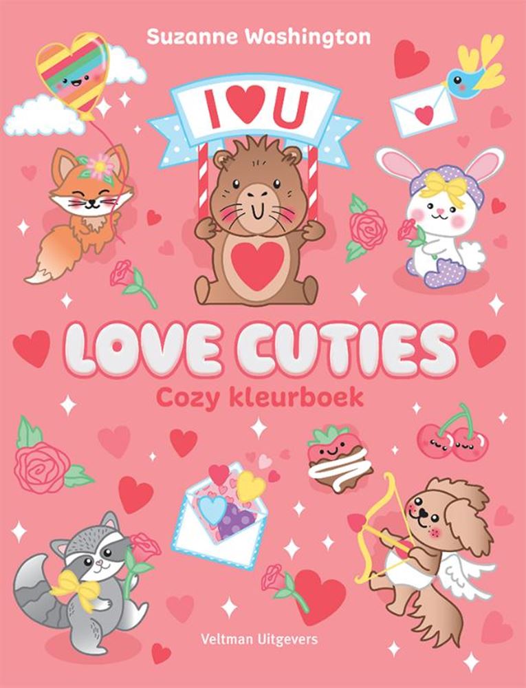 Amore tenerissimo: accogliente libro da colorare 6+