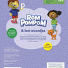 WPG Uitgevers Rompompom I learn words 4+